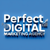 Perfect digital marketing agency Logo