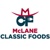 McLane Classic Foods Logotype