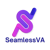 Seamless Virtual Assistant Logo
