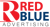 Red Blue Advertising Logo