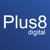 Plus 8 Digital Logo