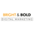 Bright and Bold Digital Marketing Logotype