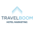 Travelboom Hotel Marketing Logotype