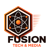 Fusion Tech & Media Logotype