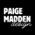 Paige Madden Design Logotype