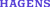 HAGENS Logo