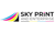 Sky Print and Enterprise Logotype