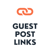 Provider Logotype GUESTPOSTLINKS Logo