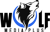 Wolf Media Plus Logotype