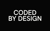 Coded By Design Logo