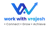 Work With Vrajesh Logotype