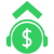 LeadsUp Call Center Logotype