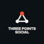 Three Points Social Logotype
