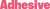 Adhesive Logotype