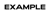 We Are Example Logotype
