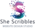She Scribbles Studio Logo