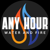 Any Hour Water Fire Logotype