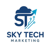 Sky Tech Marketing Logo