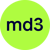 md3 studio Logotype