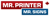 Mr. Printer and Mr. Signs Logo