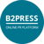 B2Press Online Press Release Distribution Platform Logotype