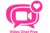 pink chat Logotype