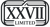 XXVII Limited Logotype