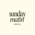 Sunday Matin Collective Logotype