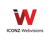 iWV (ICONZ-Webvisions Pte Ltd) Logotype