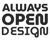 Always Open Design Logotype