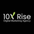 10X Rise Logo