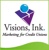 Visions, Ink. Inc. Logo