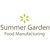Summer Garden Food Manufacturing Logotype