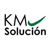 KM Solución Logo