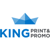 King Print & Promo Logo