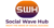 Social Wave Hub Logo
