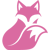 Pink Fox Web Design Logo