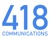 418 Communications Logo