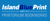 Island Blue Print Logo