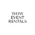 WOW Event Rentals Logo