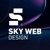 Sky Web Design Logo
