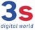 3S Digital World Logo