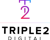 Triple2 Digital Logo