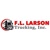 FL Larson Trucking Logo