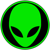 Green Martian Design Agency Logo