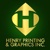 Henry Printing & Graphic Logo
