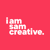 I Am Sam Creative Design Logo