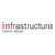 Infrastructure Interior Design Logo