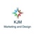 KJM Marketing & Design Logo