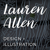 Lauren Allen Design Logo